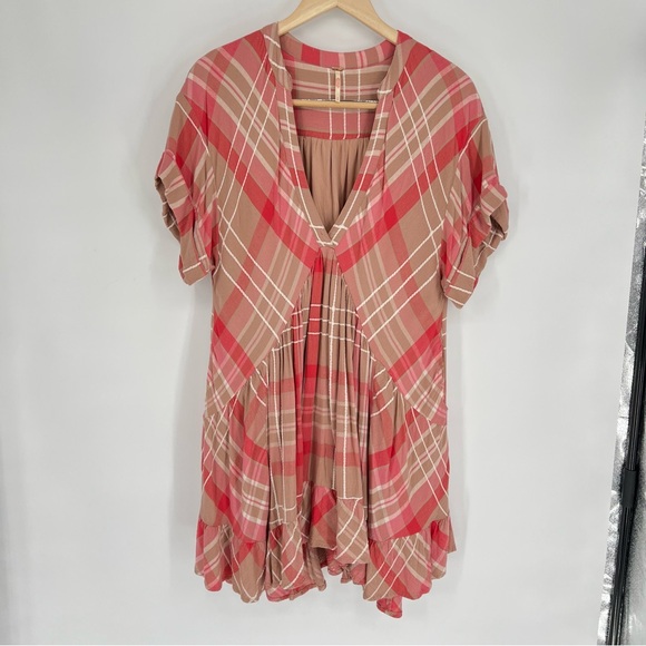 Free People Agnes Plaid Mini in‎ Ballet Combo - Picture 8 of 15